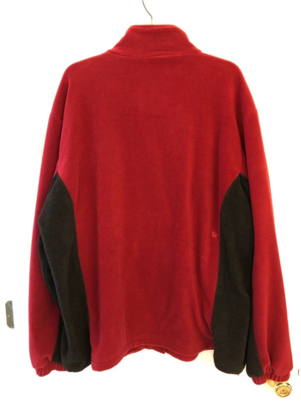 Size XL NFL Washington Redskins Zip Fleece Jacket Vintage Historic Retired Logo - Picture 12 of 12